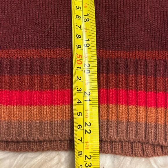 MONTAGE Vintage 70s 80s Retro Fitted Shawl Neck Sweater - Picture 13 of 13